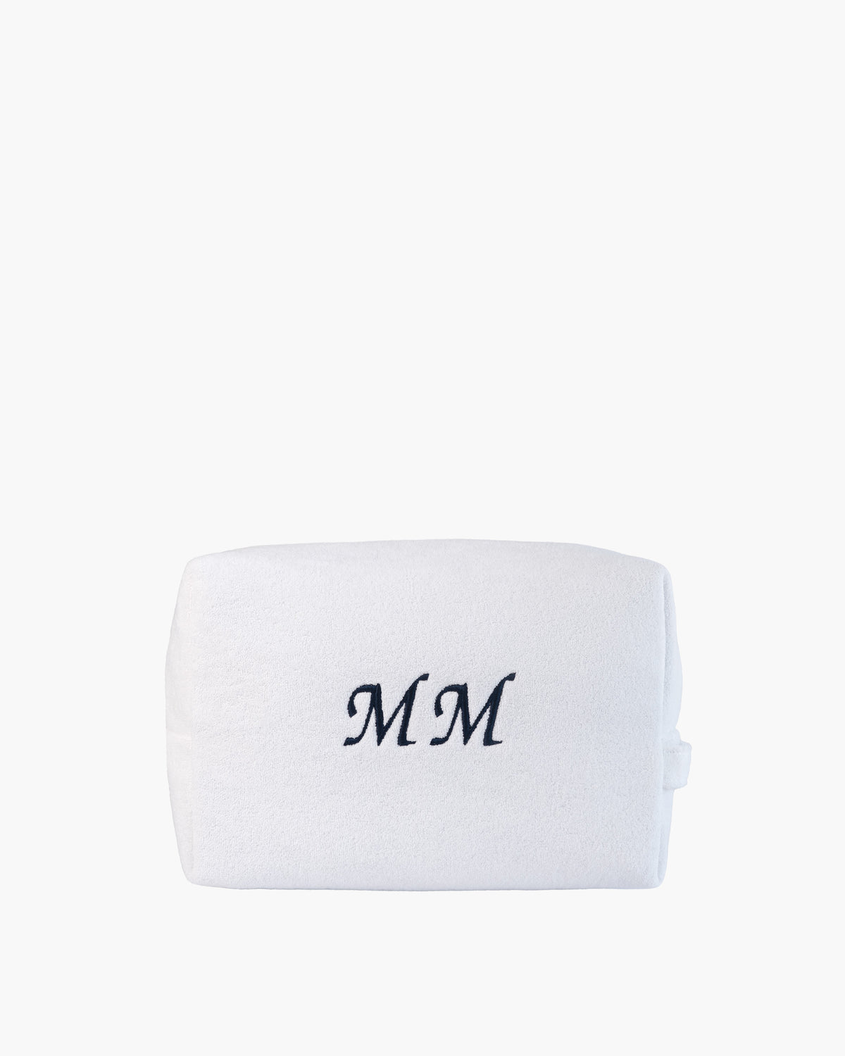 Snowdrop Pochette with Navy thread